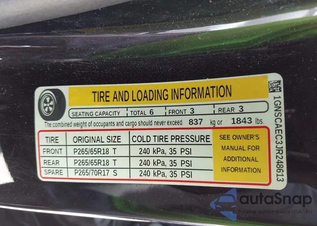 1GNSCAEC3JR248613: 42824486