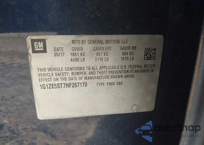 1G1ZE5ST7HF267179: 42824525