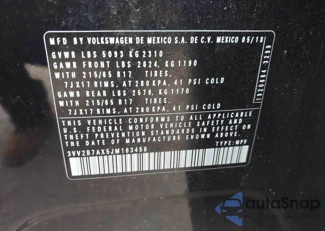 3VV2B7AX5JM163458: 42824538