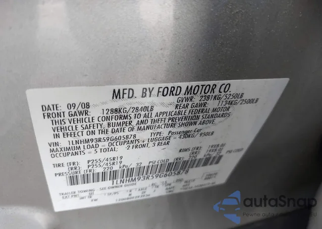 1LNHM93R59G605878: 42825675