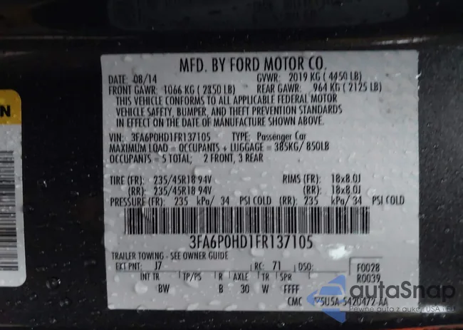 3FA6P0HD1FR137105: 42825861