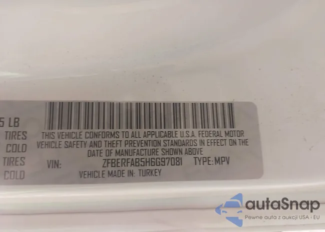 ZFBERFAB5H6G97081: 42827893