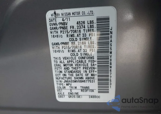 JN8AS5MV8BW677531: 42828053