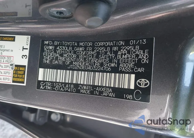 JTDZN3EU4D3224706: 42828078