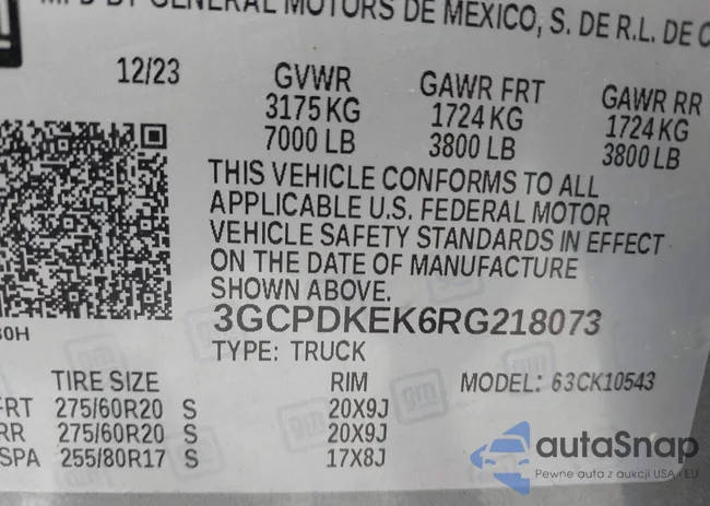 3GCPDKEK6RG218073: 42827737