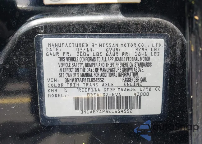 3N1AB7AP8EL654552: 42829184