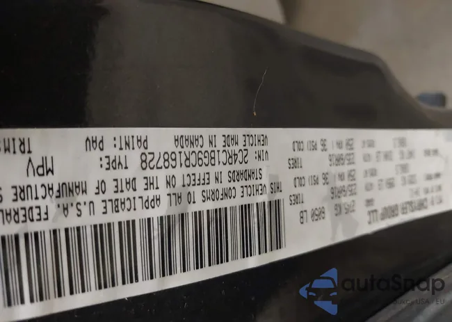 2C4RC1BG9CR168728: 42829257