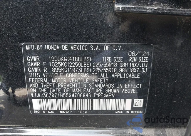 3CZRZ1H55SM706846: 42828680