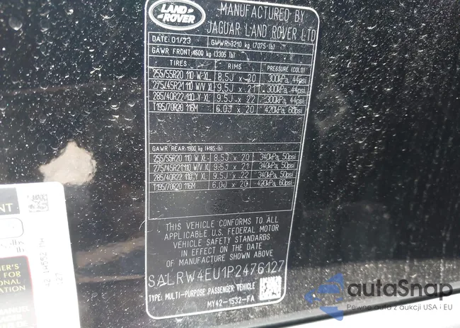 SALRW4EU1P2476127: 42828794