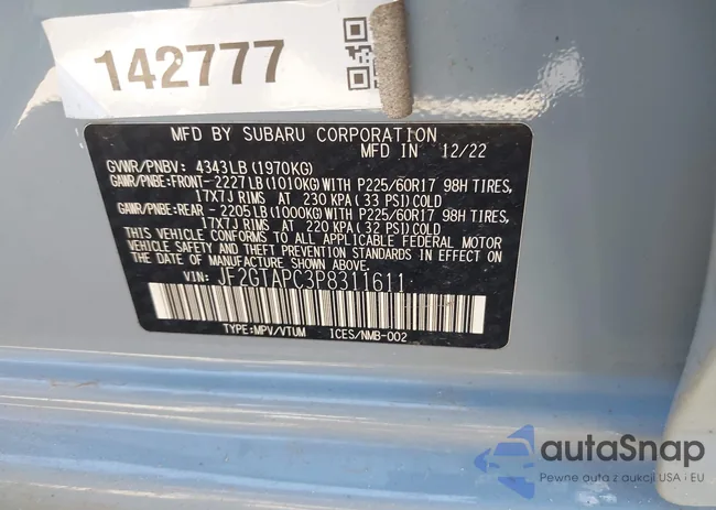 JF2GTAPC3P8311611: 42829724