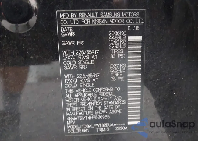 KNMAT2MT4HP526985: 42829733