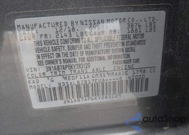 3N1AB7AP6KY283129: 42831035