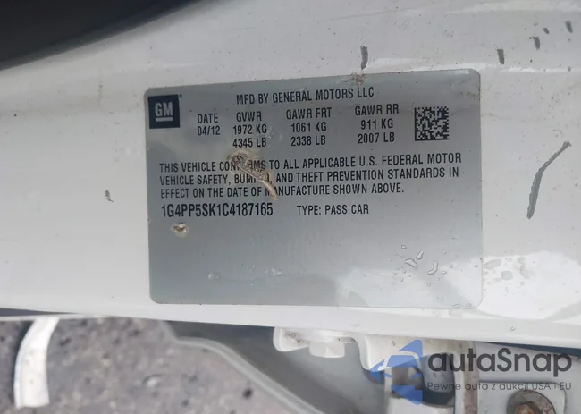 1G4PP5SK1C4187165: 42831118