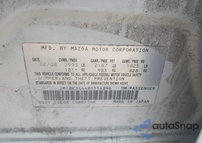 JM1BK344481114896: 42831453