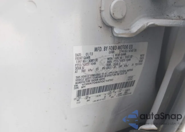 1FM5K7D85DGC14757: 42831994