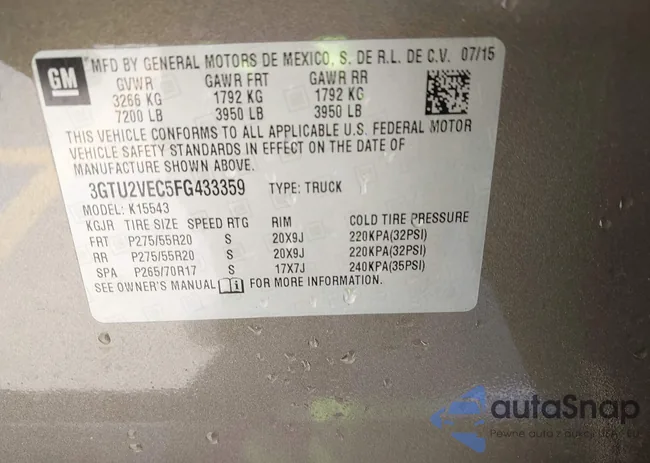 3GTU2VEC5FG433359: 42831504