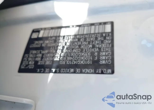 3CZRZ2H34SM785172: 42833242