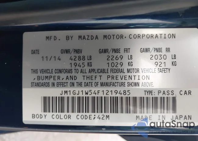 JM1GJ1W54F1219485: 42833254