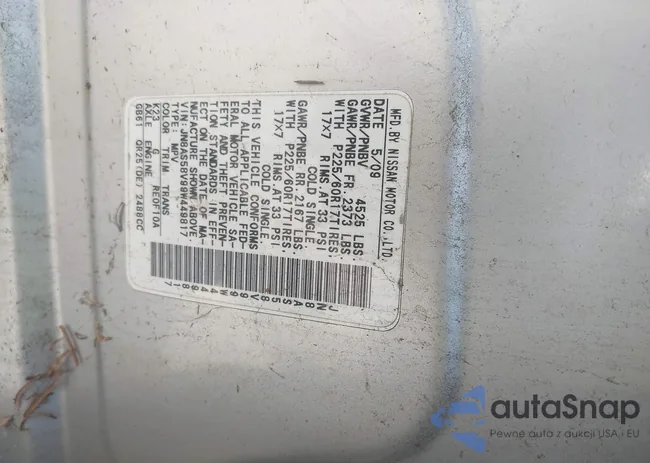 JN8AS58V99W449817: 42833301