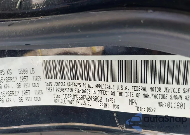 1C4PJMBS8GW248862: 42833307