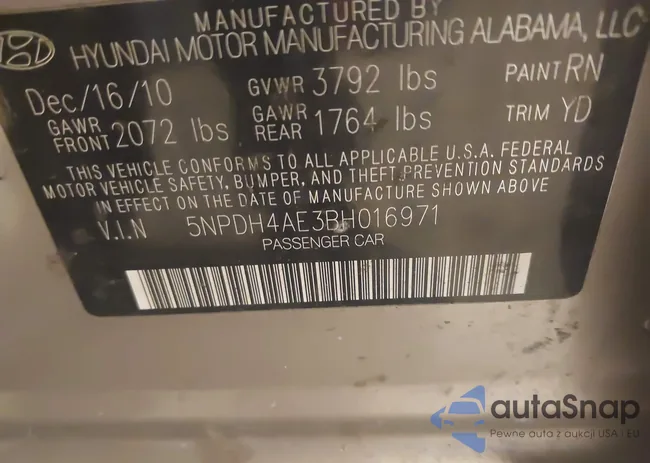 5NPDH4AE3BH016971: 42833318