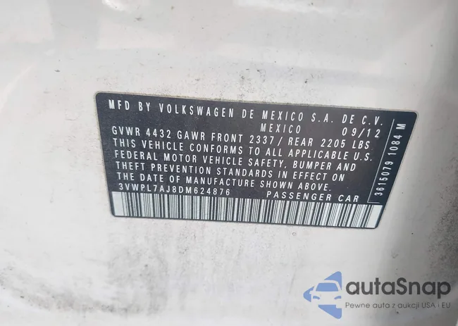 3VWPL7AJ8DM624876: 42833389