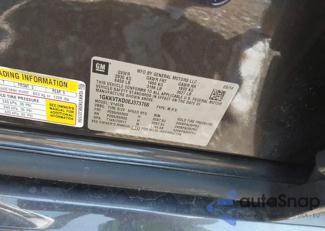 1GKKVTKD0EJ373766: 42832574