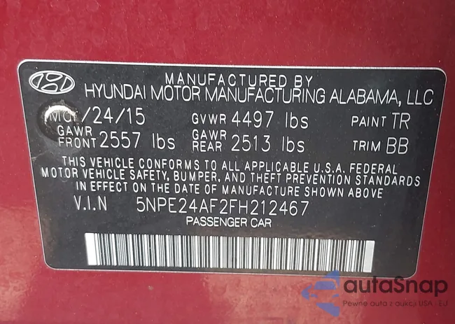 5NPE24AF2FH212467: 42834175