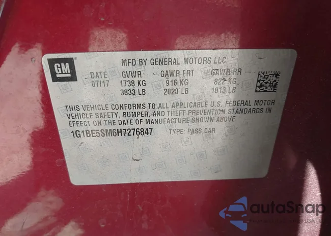 1G1BE5SM6H7276847: 42834854