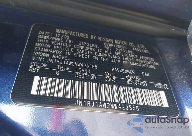 JN1BJ1AW2MW423358: 42835047