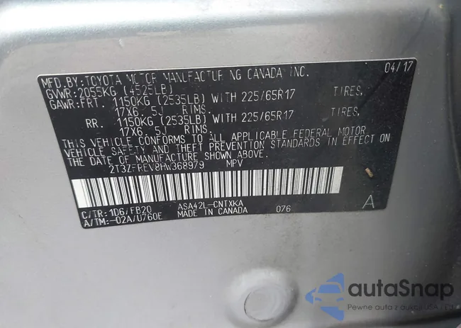 2T3ZFREV8HW368979: 42835407