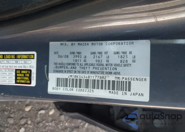 JM1BK343481177892: 42835982