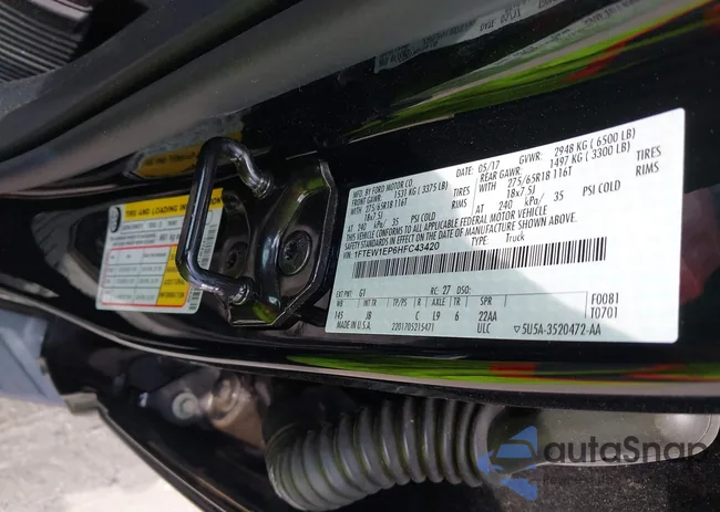 1FTEW1EP6HFC43420: 42836445