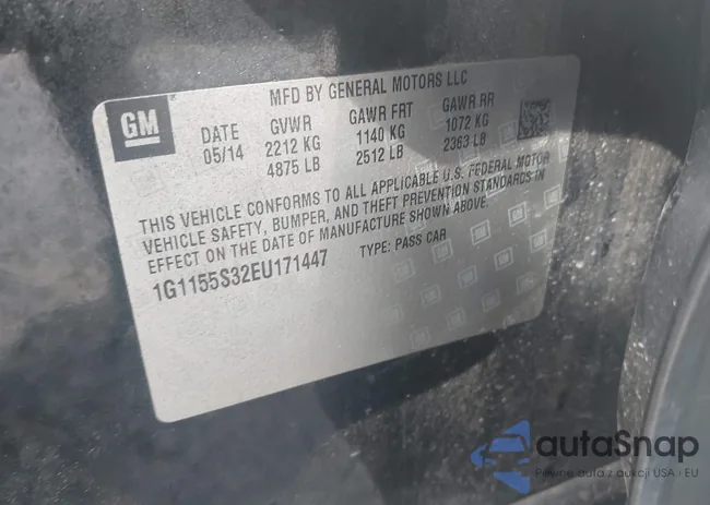 1G1155S32EU171447: 42836935