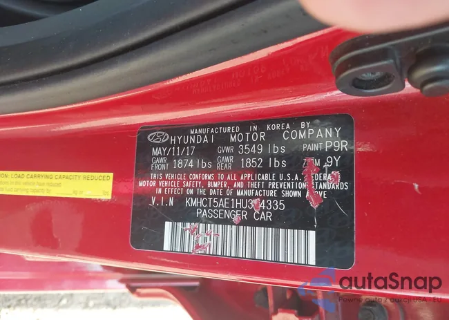 KMHCT5AE1HU344335: 42836494