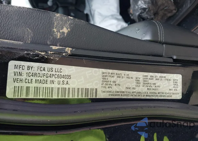 1C4RDJFG4PC604035: 42836590