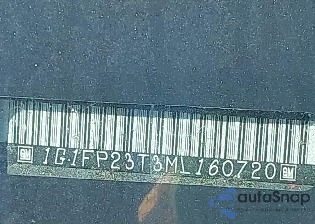 1G1FP23T3ML160720: 42838271