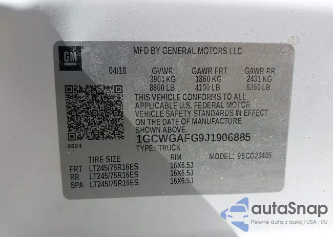 1GCWGAFG9J1906885: 42837557