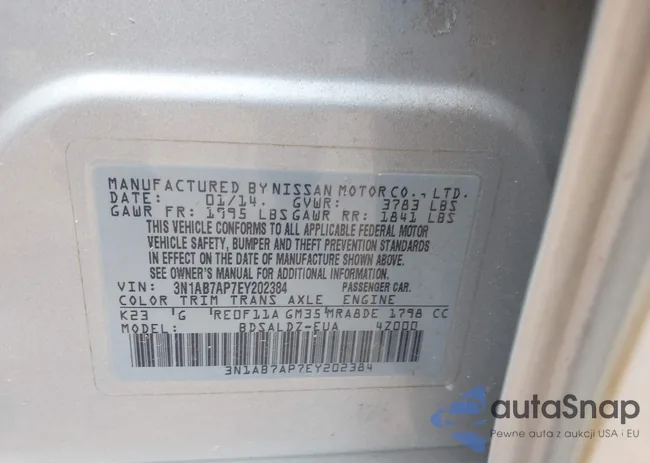 3N1AB7AP7EY202384: 42837641