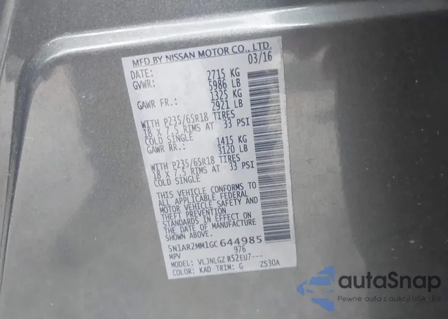 5N1AR2MM1GC644985: 42838646