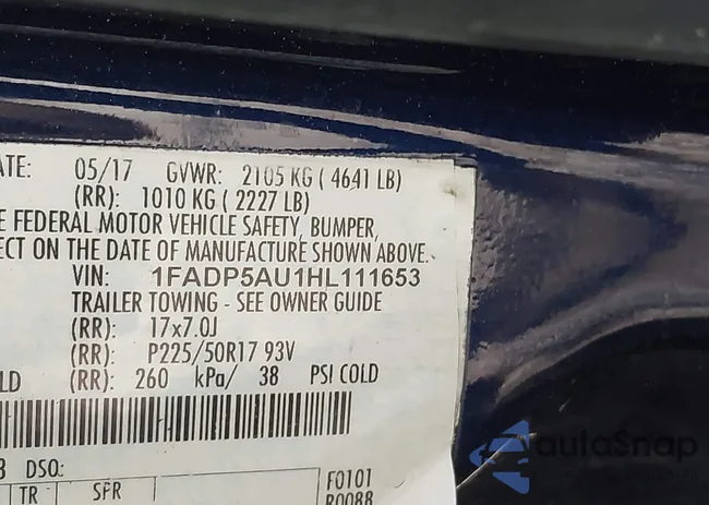 1FADP5AU1HL111653: 42838737