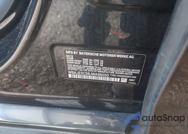 WBAJE5C58JWA96050: 42839971