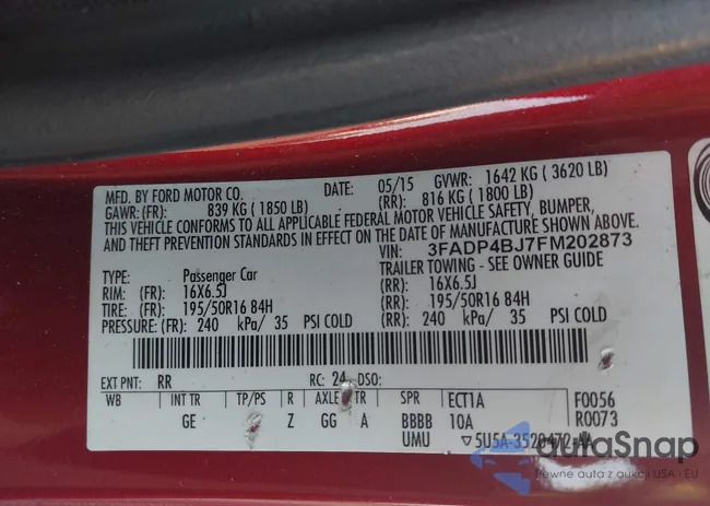 3FADP4BJ7FM202873: 42840111