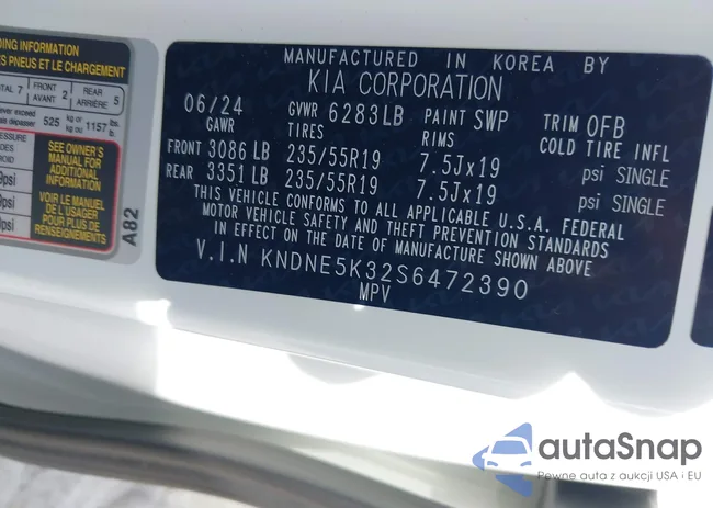 KNDNE5K32S6472390: 42840184