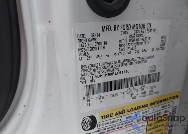 1FMJK1K59EEF61736: 42839499