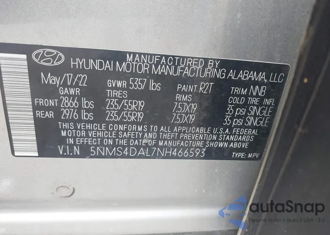 5NMS4DAL7NH466593: 42840952