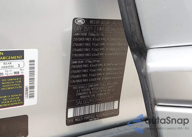 SALGS2FE7HA353681: 42840994