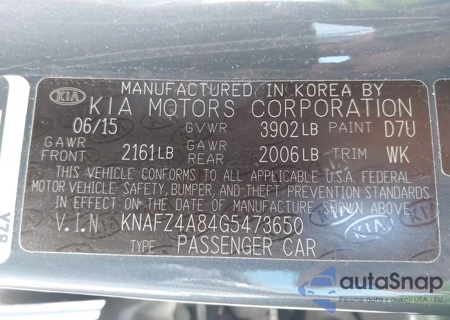 KNAFZ4A84G5473650: 42841176