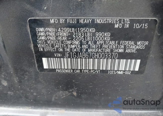 JF1GJAB67GH003370: 42841395