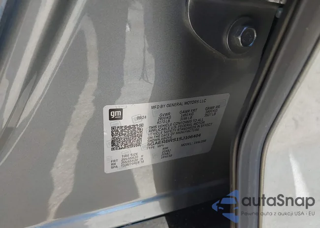 5GAERBRS1SJ106404: 42840605